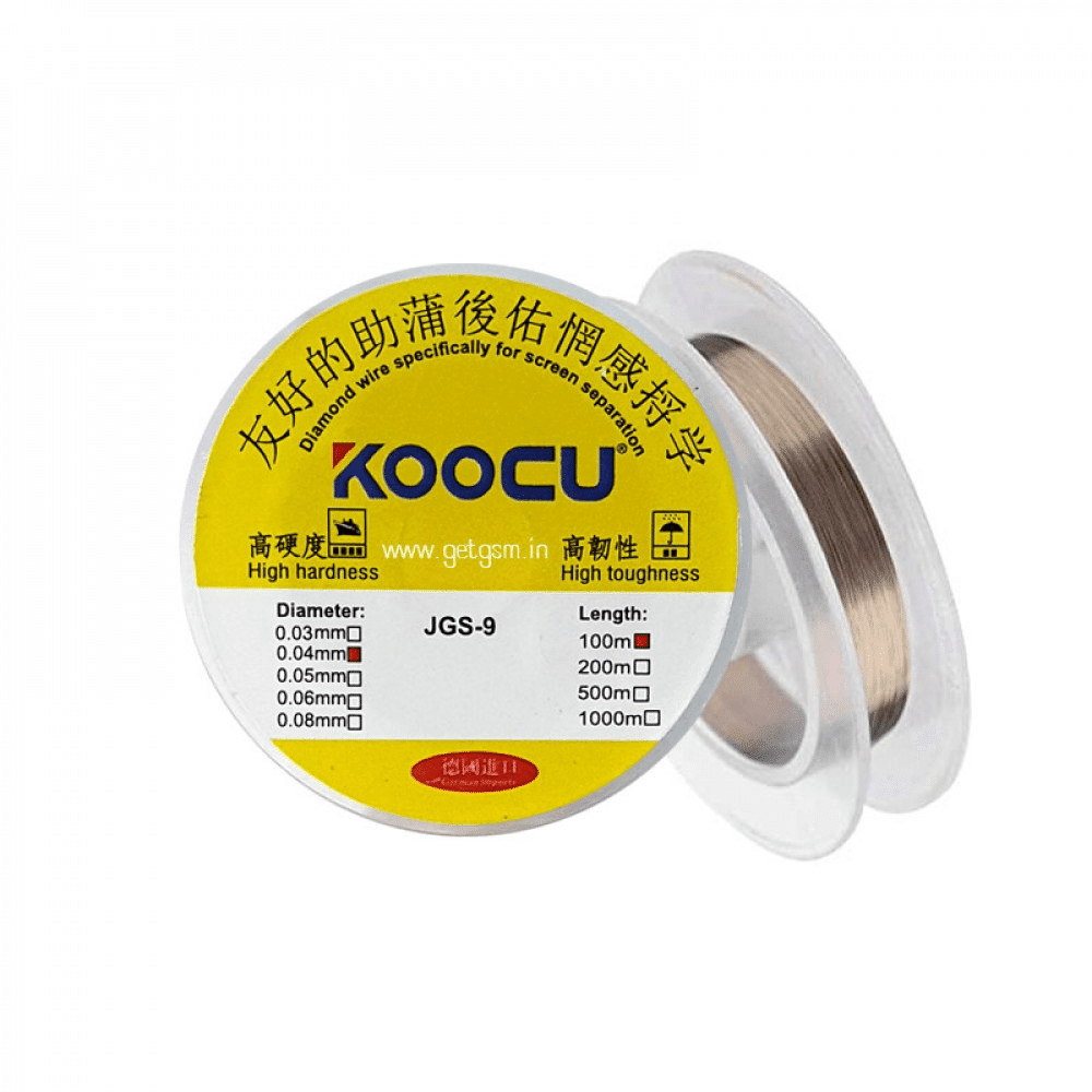 Fil de separation LCD 0.04mm 100m JGS-9
