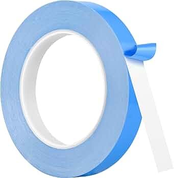 Scotch double face Bleu 25m